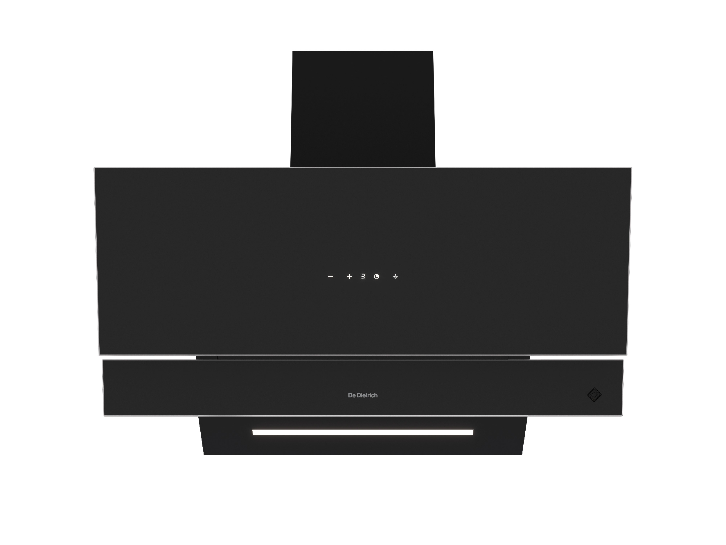 Odsavač par De Dietrich DHV4973PB s plasma filtrem v barevném provedení Infinite Black